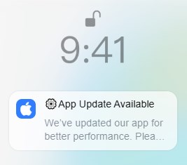 system notification