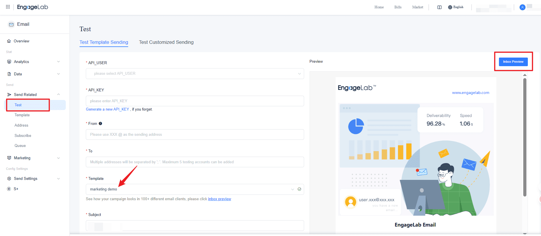 Order Confirmation Template Testing and Delivery