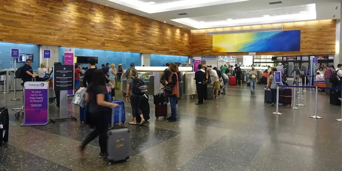 Honolulu International Airport CheckIn Counters